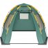 Палатка кемпинговая семейная Хоут 4 v2 Greenell каркас автомат зонтичного типа, высота в полный рост, дно терпаулинг 10000