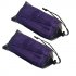 Набор полотенец для похода Енисей Tramp TRA-161, фиолетовый, 2 шт, микрофибра, 50 х 80 см