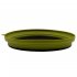 Tramp тарелка силиконовая с пластиковым дном 1070 мл (оливковый)