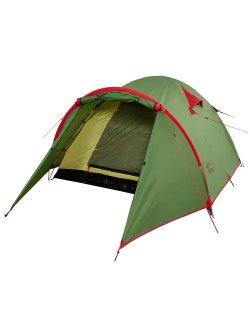 Изображение Палатка Tramp Lite Camp 4 (зеленый)