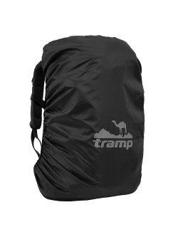 Изображение Tramp накидка на рюкзак 30-60л (черный)
