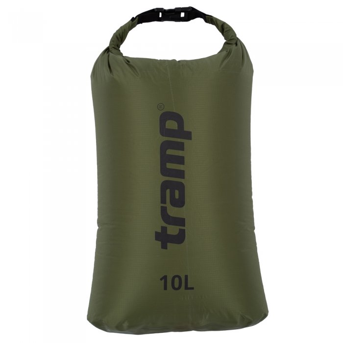 Гермомешок Tramp Nylon Ultralight 10л, оливковый