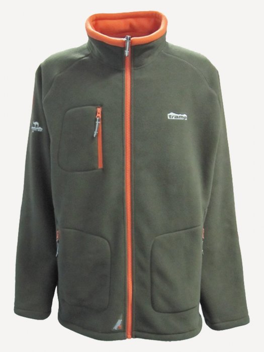 Tramp мужская куртка Алатау (коричневый/оранжевый)