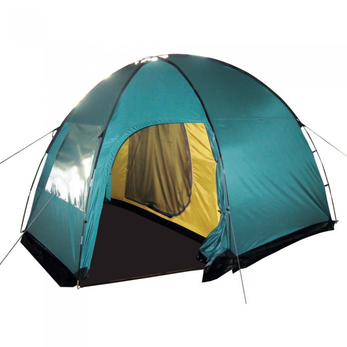 Tramp кемпинговая палатка Bell 3 V2, зеленый