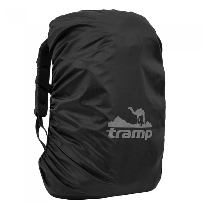 Tramp накидка на рюкзак 30-60л (черный)